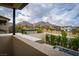 A view from the balcony showcasing the community and distant mountains at 11990 Montague St, Las Vegas, NV 89138