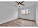 Bedroom featuring a ceiling fan and natural light from the window at 2851 S Valley View Blvd # 1098, Las Vegas, NV 89102