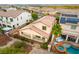 Outdoor living enhanced by a private backyard and pool at 1172 Via Della Costrella, Henderson, NV 89011