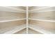 Walk-in pantry with ample shelving space for organized storage at 1172 Via Della Costrella, Henderson, NV 89011