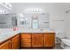 Bathroom boasts dual sinks and ample counter space at 1575 W Warm Springs Rd # 121, Henderson, NV 89014