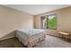 Bedroom featuring a window overlooking the yard at 1575 W Warm Springs Rd # 121, Henderson, NV 89014