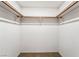 Walk-in closet with double racks and shelving at 1575 W Warm Springs Rd # 121, Henderson, NV 89014