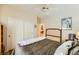 Bedroom with a closet and view of the hallway at 2213 Carrier Dove Way, North Las Vegas, NV 89084