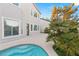 Beautiful backyard pool with well manicured yard at 2236 Timber Rose Dr, Las Vegas, NV 89134