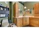 Bathroom featuring wood cabinets, counter space, and storage at 2301 Jean Paul Ave, North Las Vegas, NV 89031