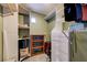 Spacious walk-in closet with custom shelving for optimal organization at 2301 Jean Paul Ave, North Las Vegas, NV 89031