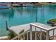 Private dock overlooking the turquoise waters, ideal for boating and relaxation at 3061 Waterside Cir, Las Vegas, NV 89117