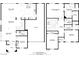 Detailed floor plan showing the arrangement of rooms on both floors of the residence at 3420 Lockport St, Las Vegas, NV 89129
