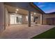 Welcoming covered patio with sliding doors for indoor/outdoor flow and backyard views at 461 Cascade Heights Ave, Las Vegas, NV 89138