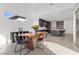Kitchen and dining area with large windows to let in natural light at 461 Cascade Heights Ave, Las Vegas, NV 89138