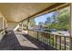 Covered front porch with ample space for seating and outdoor enjoyment at 5518 Avenida Vaquero, Las Vegas, NV 89108