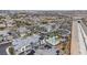 Charming community featuring modern homes with solar panels and a beautiful pool area at 6148 Juniper Grove St, Las Vegas, NV 89148