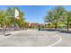 Outdoor basketball court surrounded by greenery, perfect for recreational activities within the community at 6217 Lapilli Ave, Las Vegas, NV 89139
