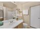 Clean bathroom featuring a vanity, modern faucet, and coordinated towels and decor at 6217 Lapilli Ave, Las Vegas, NV 89139