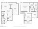 Detailed floor plan showcasing the layout of the first and second floor at 6217 Lapilli Ave, Las Vegas, NV 89139