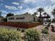 Community entrance with desert landscaping and signage at 6756 Millbury St, North Las Vegas, NV 89086