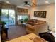 Bright living room with backyard access and stylish decor at 6756 Millbury St, North Las Vegas, NV 89086