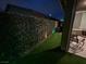 Green artificial turf landscaping on the side yard at 6756 Millbury St, North Las Vegas, NV 89086
