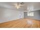 Spacious living room with hardwood floors and natural light at 804 Cherry Dr, Henderson, NV 89002