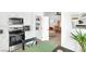 Bright kitchen features a pantry, stainless steel appliances and an eat in table at 8524 Little Fox St, Las Vegas, NV 89123