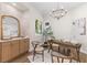Bright office features a chandelier, lots of light, and built in storage at 921 Granger Farm Way, Las Vegas, NV 89145