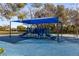 Fun playground with slides and climbing structures for entertainment at 921 Granger Farm Way, Las Vegas, NV 89145