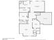 Second floor plan showcasing bedrooms, bathrooms and closets within the home layout at 283 Grand Olympia Dr, Henderson, NV 89012