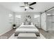 Beautifully decorated main bedroom featuring ample natural light and modern fixtures at 4512 Moon Hill Rock Ave, North Las Vegas, NV 89084