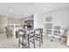 Bright dining area adjacent to the kitchen, perfect for Gathering meals at 456 Desoto Falls St, Indian Springs, NV 89018