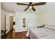 Bedroom with an ensuite and view of the other bedrooms at 521 Dawn Cove Dr, Henderson, NV 89052