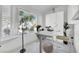 Stylish home office boasts natural light and a modern workspace at 9155 Bush Poppy Ave, Las Vegas, NV 89147