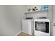 Laundry room featuring a modern washer and dryer at 10038 W Meranto Ave, Las Vegas, NV 89178