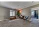 Large bonus room offering flexible living space, perfect for a home office or entertainment area at 10042 Bismuth St, Las Vegas, NV 89183