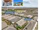 Community aerial view highlighting Skye Canyon Park & Clubhouse, plus neighborhood amenities at 10250 Tree Blossom Ave, Las Vegas, NV 89166