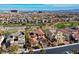 Beautiful home featuring tile roof, desert landscaping and golf course views at 1994 Orchard Mist St, Las Vegas, NV 89135