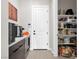 Convenient butler's pantry with shelving and plenty of storage at 253 Robledo St, Las Vegas, NV 89138