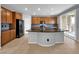 Spacious kitchen featuring granite countertops and stainless steel appliances at 2832 Aragon Terrace Way, Henderson, NV 89044
