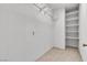 Efficient walk-in closet with shelving and hanging space at 2832 Aragon Terrace Way, Henderson, NV 89044