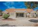 Back patio with desert landscaping provides a low-maintenance outdoor space at 3116 Richland Dr, Las Vegas, NV 89134