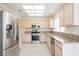 Modern kitchen with stainless steel appliances and granite countertops at 3116 Richland Dr, Las Vegas, NV 89134