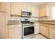 Modern kitchen features stainless steel oven and light wood cabinetry at 3116 Richland Dr, Las Vegas, NV 89134