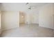 Bright living room features tile flooring, ceiling fan, and neutral paint at 3116 Richland Dr, Las Vegas, NV 89134