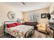 Comfortable bedroom with a large window and dresser at 3151 Soaring Gulls Dr # 1201, Las Vegas, NV 89128