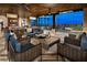 Inviting outdoor lounge area with comfortable seating and scenic views of the city at 4193 Solace St # 4193, Las Vegas, NV 89135