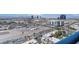 A vibrant city panorama showcasing buildings and roadways at 4575 Dean Martin Dr # 1208, Las Vegas, NV 89103