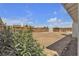 A large backyard features plenty of space for outdoor recreation and gardening at 468 Potomac St, Henderson, NV 89015