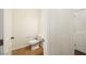 Bathroom featuring a standard white toilet, tile floors, and white walls at 5265 Lucca Ln, Pahrump, NV 89061