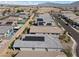 Beautiful aerial view of the house, neighborhood, and surrounding mountains at 6331 Regina Ridge St, Las Vegas, NV 89149