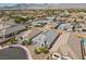 Charming home with desert landscaping, solar panels, and mountain views at 6331 Regina Ridge St, Las Vegas, NV 89149